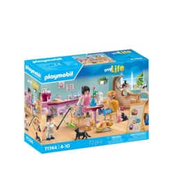 Vergroot Playmobil 71744 Kattencafe Playmobil 71744 Kattencafe