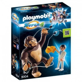 Vergroot 9004 Playmobil Super 4 Reuzenaap Gonk 9004 Playmobil Super 4 Reuzenaap Gonk