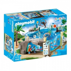Vergroot 9060 Playmobil Zee Aquarium 9060 Playmobil Zee Aquarium