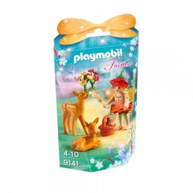 Vergroot 9141 Playmobil Elfje Met Hertenkalfjes 9141 Playmobil Elfje Met Hertenkalfjes