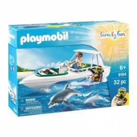 9164 Playmobil Duiktrip met Plezierboot