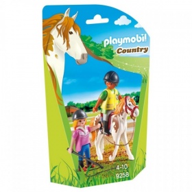Vergroot 9258 Playmobil Paardrijinstructrice 9258 Playmobil Paardrijinstructrice