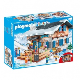 Vergroot 9280 Playmobil Skihut 9280 Playmobil Skihut
