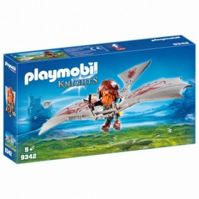 Vergroot 9342 Playmobil Knights Dwergzweefvlieger 9342 Playmobil Knights Dwergzweefvlieger