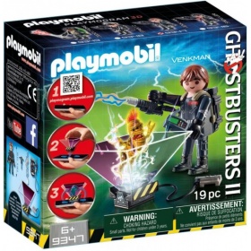 Vergroot 9347 Playmobil Ghostbuster Peter Venkman 9347 Playmobil Ghostbuster Peter Venkman
