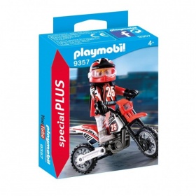 Vergroot 9357 Playmobil Motorcrosser 9357 Playmobil Motorcrosser