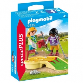 9439 Playmobil Kinderen Met Minigolf