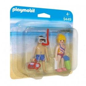 Vergroot 9449 Playmobil Duopack Badgasten 9449 Playmobil Duopack Badgasten