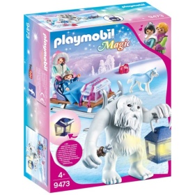 Vergroot 9473 Playmobil Ahaka Met Slee 9473 Playmobil Ahaka Met Slee