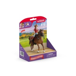 Vergroot de afbeelding Schleich 42711 Horse Club Hannah & Cayenne