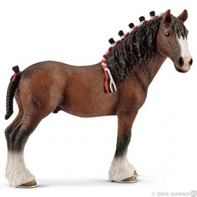 Vergroot Schleich Clydesdale Hengst Schleich Clydesdale Hengst