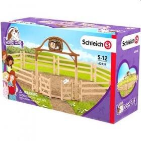 Vergroot Schleich 42434 Paddock met Poort Schleich 42434 Paddock met Poort