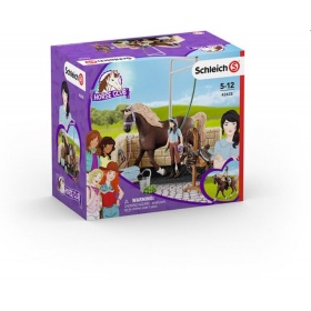 Vergroot 42438 Schleich Wasplaats met Paard + Emily 42438 Schleich Wasplaats met Paard + Emily