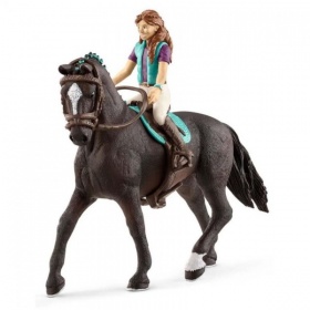 Vergroot Schleich 42516 Lisa en Storm Schleich 42516 Lisa en Storm