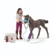 Schleich 42752 Mrs. Kramer With Foal