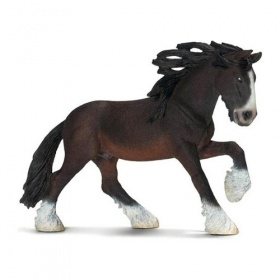 Vergroot Schleich Shire Hengst Schleich Shire Hengst