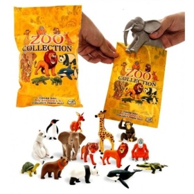 Vergroot Zoo Animals 8-16cm Blindbag 15x24cm Zoo Animals 8-16cm Blindbag 15x24cm