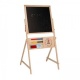 Schoolbord hout 2 in 1