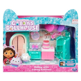 Vergroot Gabby's Dollhouse Deluxe Room Cakey's Kitchen Gabby's Dollhouse Deluxe Room Cakey's Kitchen