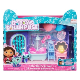 Vergroot Gabby's Dollhouse Deluxe Room Mercat's Bathroom Gabby's Dollhouse Deluxe Room Mercat's Bathroom