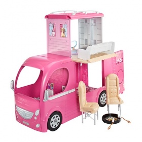 Vergroot Barbie Camper Barbie Camper