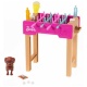 Barbie Mini Playset Voetbaltafel Met Hondje