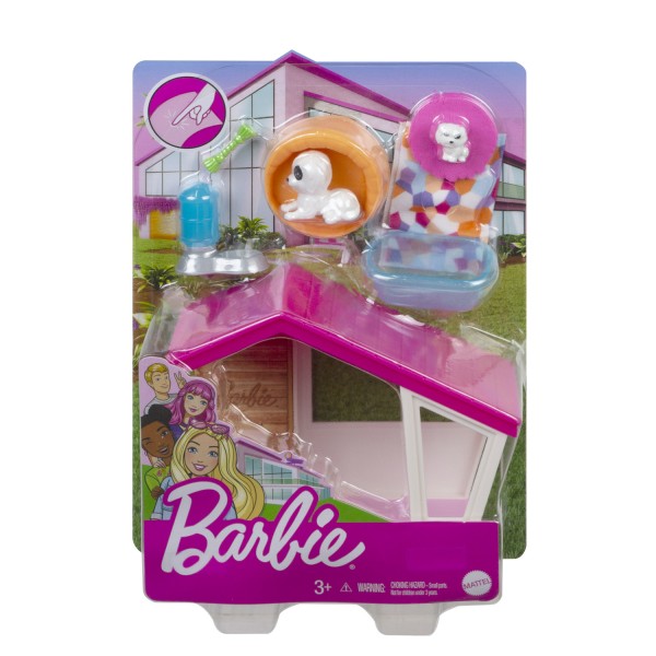 Barbie Mini Playset Hondenhuis Met Hondje