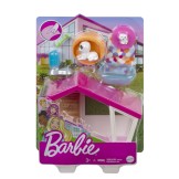 Barbie Mini Playset Hondenhuis Met Hondje