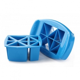 Vergroot Fun Bites Blauw Driehoeken Fun Bites Blauw Driehoeken