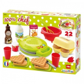 Vergroot Wafelijzer Ecoiffier 100% Chef Wafelijzer Ecoiffier 100% Chef