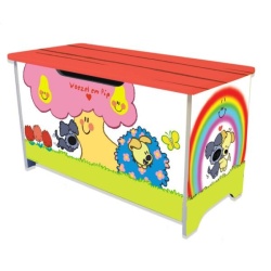 Woezel en Pip speelgoedkist tuin