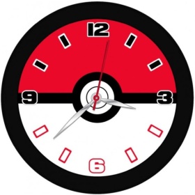 Pokemon Wandklok: Pokeball