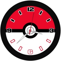 Pokemon Wandklok: Pokeball
