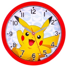 Vergroot Pokemon Wandklok: Pikachu Pokemon Wandklok: Pikachu