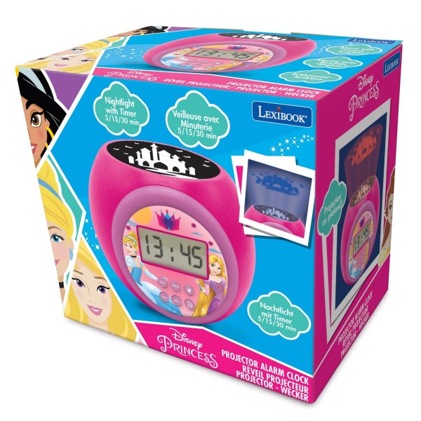 Disney Princess Projector Wekker