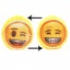 Emoji Shaped Sequin Kussen