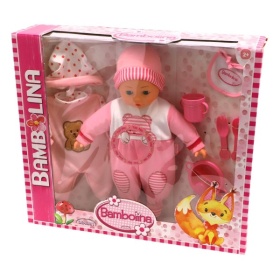 Vergroot Bambolino Pop 40 Cm Praat 50 Nederlandse Zinnen Bambolino Pop 40 Cm Praat 50 Nederlandse Zinnen