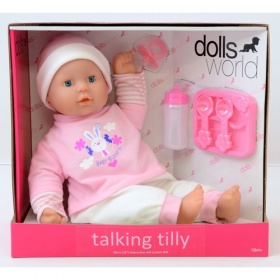 Dolls World Pop 46cm Talking Tilly