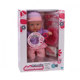 Vergroot Pop 31cm 4 Geluiden + 5 Accessoires Pop 31cm 4 Geluiden + 5 Accessoires