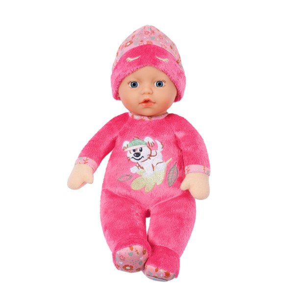 Baby Born Babypop Sleepy for babies, pink, 30 cm met rammelaar aan de binnenkant