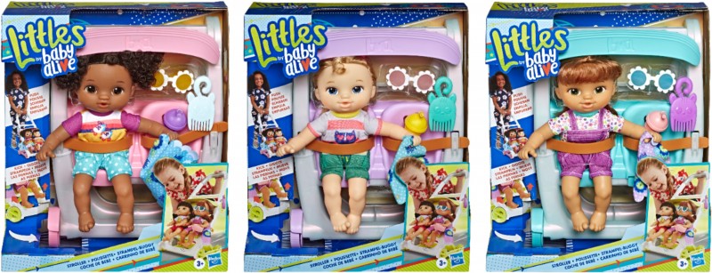 Baby Alive Littles Roll 'n' Kick Stroller