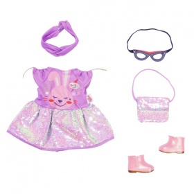 Vergroot Baby born kleertjes happy birthday deluxe outfit 43cm Baby born kleertjes happy birthday deluxe outfit 43cm
