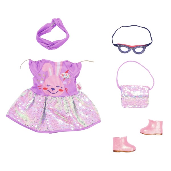 kleertjes happy birthday deluxe outfit 43cm