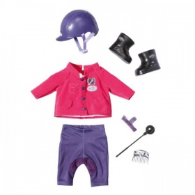 Vergroot Baby Born Kleding Luxe Ponyrijd Outfit Baby Born Kleding Luxe Ponyrijd Outfit
