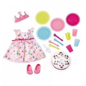 Vergroot Baby Born Deluxe Party Set Baby Born Deluxe Party Set