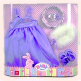 Baby born kleding prinses