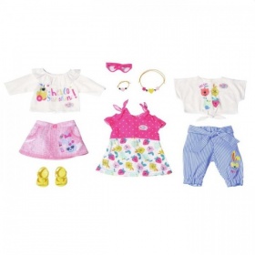 Vergroot Baby Born Holiday Modeset 43 Cm Baby Born Holiday Modeset 43 Cm