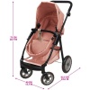 Bekijken Poppenwagen 2 In 1 Roze