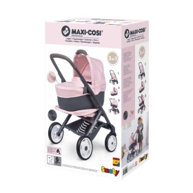 Vergroot Poppenwagen Quinny 3 In 1 Licht Roze Poppenwagen Quinny 3 In 1 Licht Roze