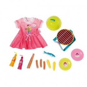 Vergroot Baby Born Play & Fun Barbecueset Baby Born Play & Fun Barbecueset